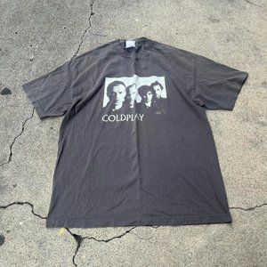 Vintage 2003 Y2K Cold Play Band Tee